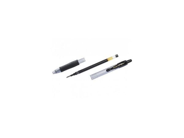 Pilot G-2 GREEN PACK, Uttrekkbar gelépenn, Sort, Sort, Medium, Rund, 0,39 mm