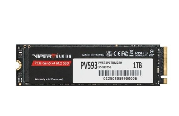 Patriot Viper Gaming PV593 - SSD - 1 TB - intern - M.2 2280 - PCI Express 5.0 x4 (NVMe)