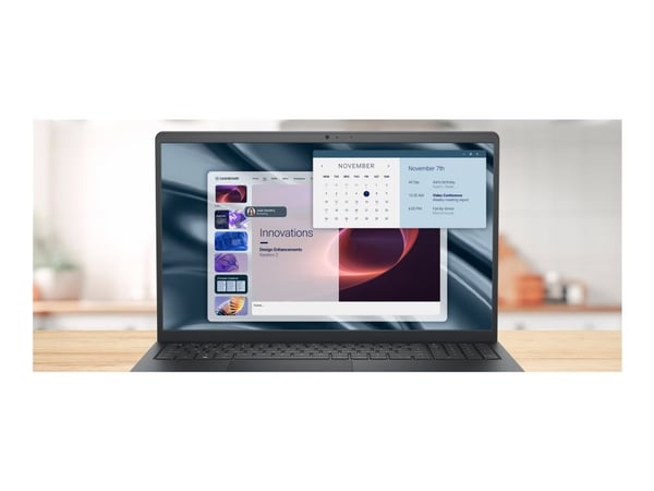 Dell Pro 15 Essential PV15255 - AI PC - AMD Ryzen 5 - 7520U / inntil 4.3 GHz - Win 11 Pro - Radeon 610M - 8 GB RAM - 512 GB SSD NVMe - 15.6" IPS 19...