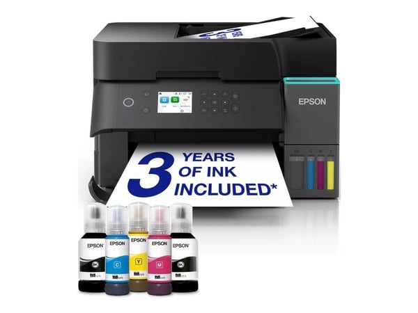 Epson EcoTank ET-3950 - Multifunktionsskrivare - färg - bläckstråle - ITS - Legal (216 x 356 mm) (original) - A4/Legal (media) - upp till 11.5 sido...