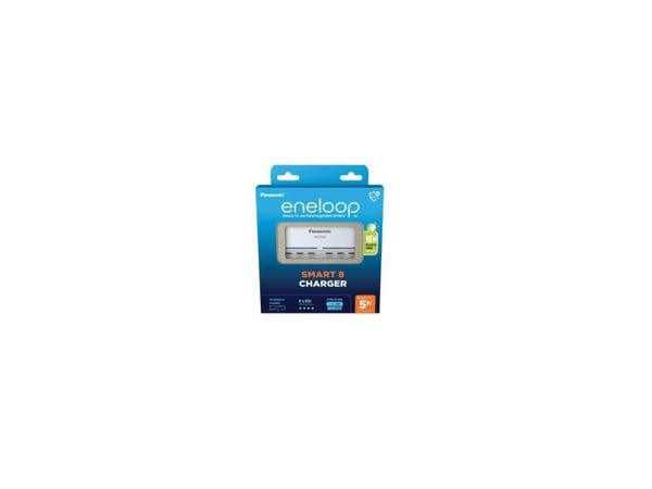 Panasonic eneloop BQ-CC63E - Batteriladdare - 8 x batteriladdning - 1,5 A