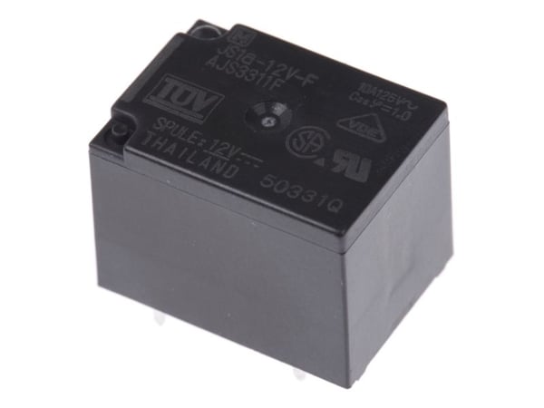 12VDC 10A-250VAC RELÆ 1 VEKSLERI