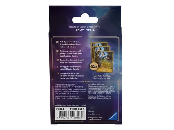 Disney Lorcana Ursula's Return (Set 4) Card Sleeve Pack - Snow White