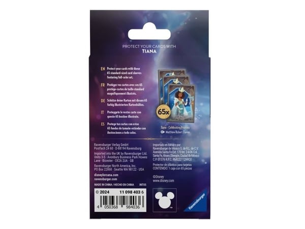 Disney Lorcana Shimmering Skies (Set 5) Card Sleeve Pack - Tiana