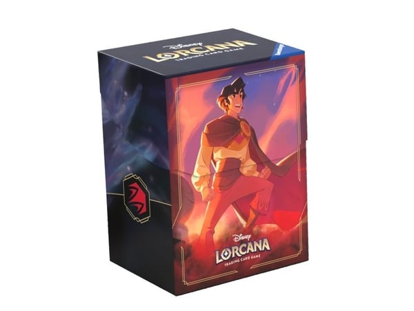Disney Lorcana Shimmering Skies (Set 5) Deck Case - Aladdin