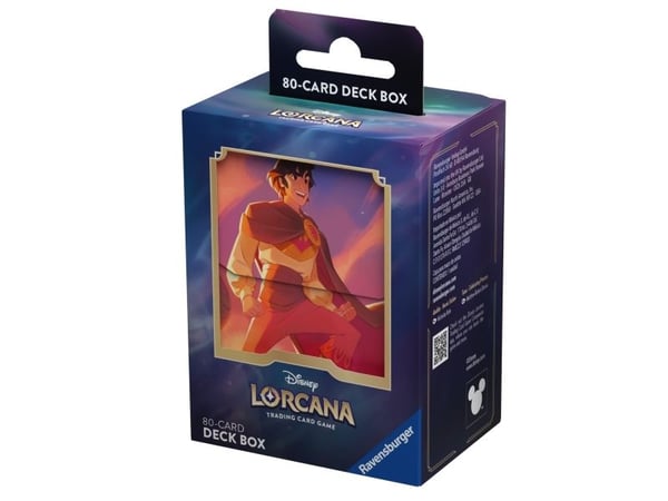 Disney Lorcana Shimmering Skies (Set 5) Deck Case - Aladdin