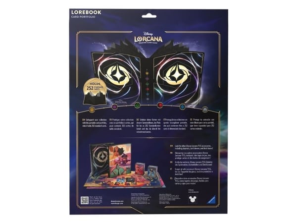 Disney Lorcana Card Portfolio (Set 5-8) - Branded