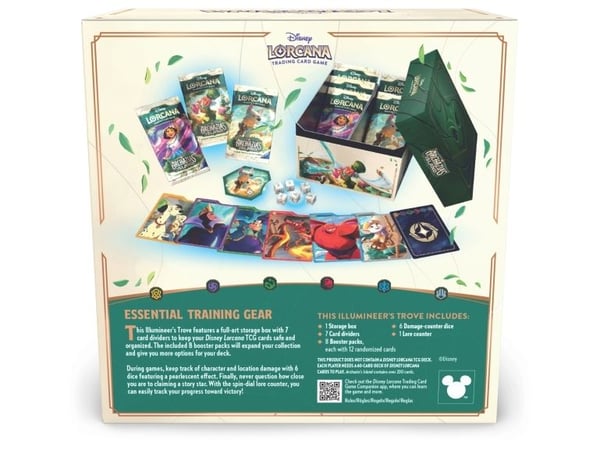 Disney Lorcana Archazia’s Island Illumineer’s Trove – 8 pakker, engelsk
