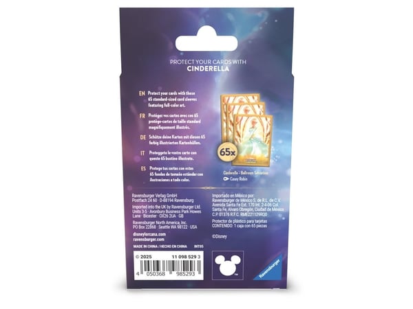 Disney Lorcana Archazia’s Island (Set 7) Card Sleeve Pack - Cinderella