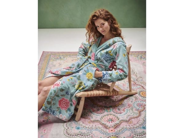PIP Studio Good Evening Bathrobe Blue XS