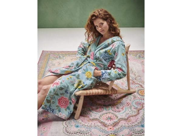 PIP Studio Good Evening Bathrobe Blue S