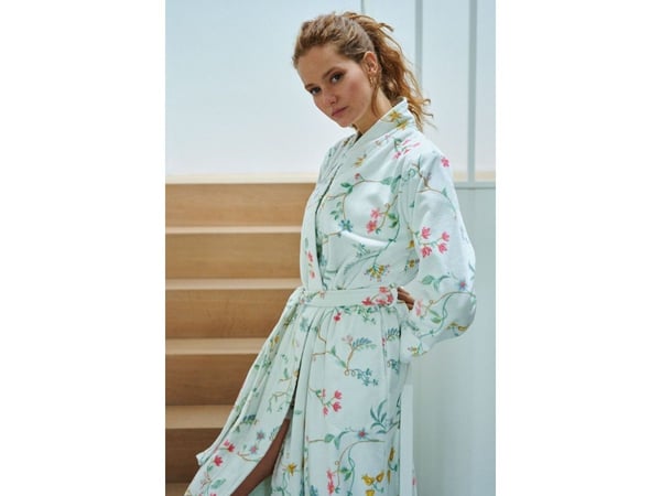 PIP Studio Pip Studio Bathrobe Les Fleurs White XXL