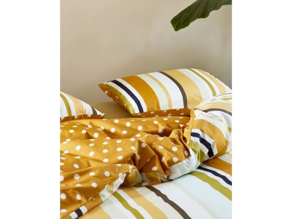 Essenza Feija Duvet cover Green140x220+60x63
