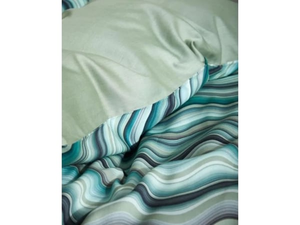 Essenza Sol Duvet cover Comforting green 140x200