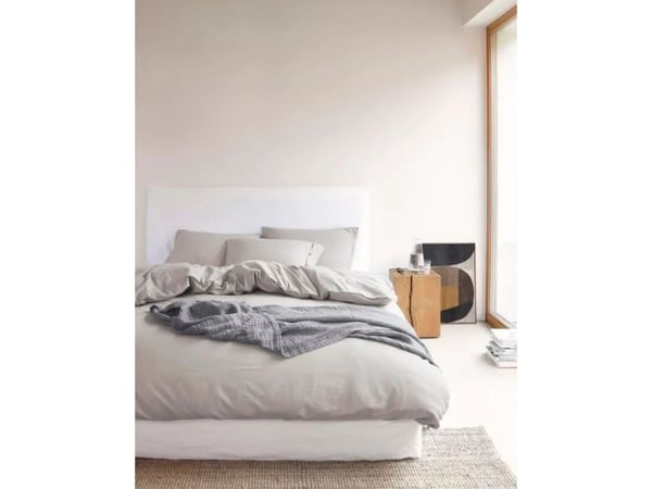 Marc'O Polo Senja Duvet cover 140x220+60x63 Soft oatmeal