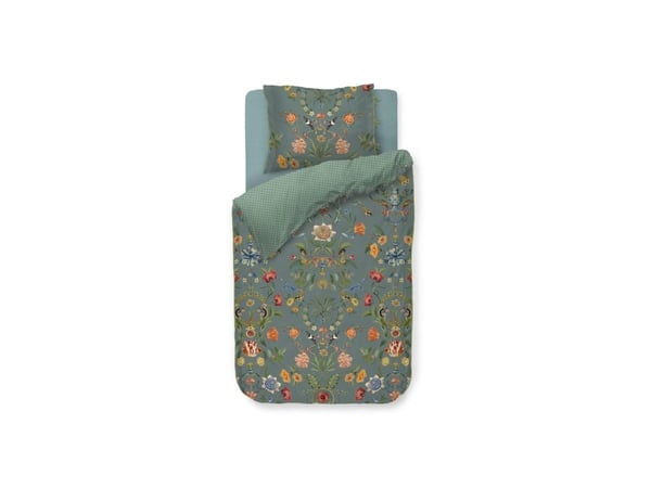 PIP Studio Botanico Verde Blue 140x220