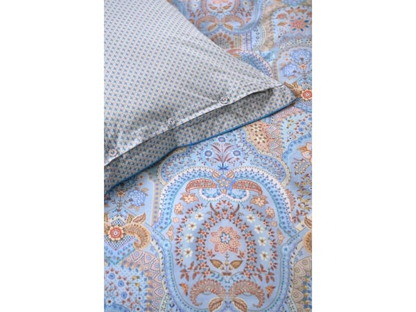 PIP Studio Studio Jabali Flower Blue cotton 140x200/60x63 cm