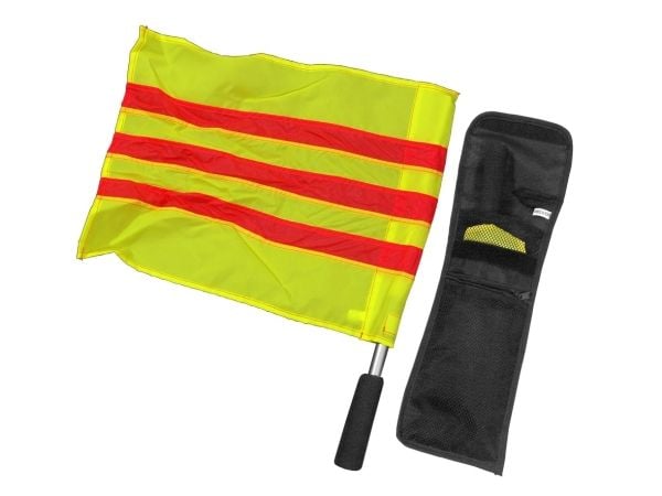 Linjedomarflagga aluminium med teleskop