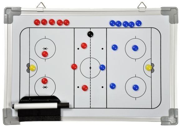 Whiteboard-hockey 60 cm x 45 cm (1 stk)