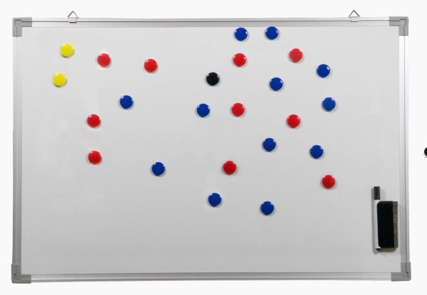 Whiteboard-hockey 60 cm x 45 cm (1 stk)
