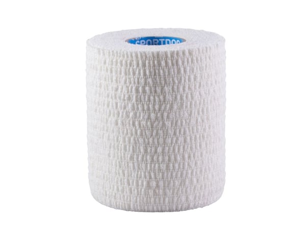 Cohesive stretch tape 7,5 cm x 6,9 m - elastisk og selvklebende 4 stk