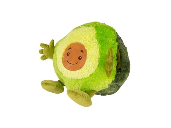 Noxxiez Kæmpe bamse, håndvarmer og pude - Ananas