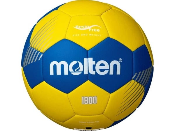 Molten boll för handboll 1800 halkfri H00F1800-YB universell