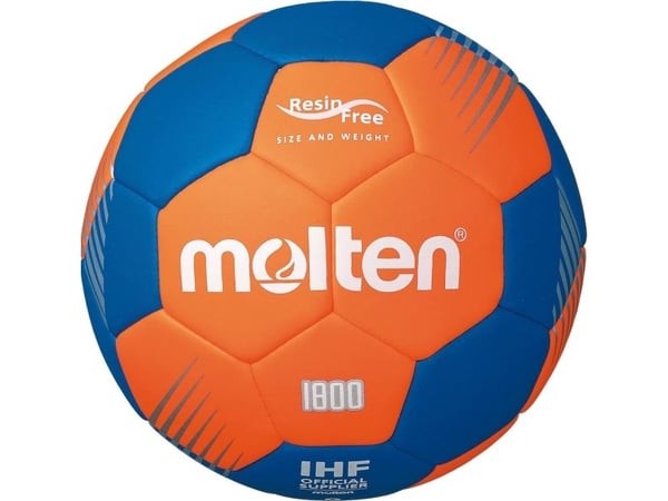 Molten Handboll 1800 storlek 0 orange/blå
