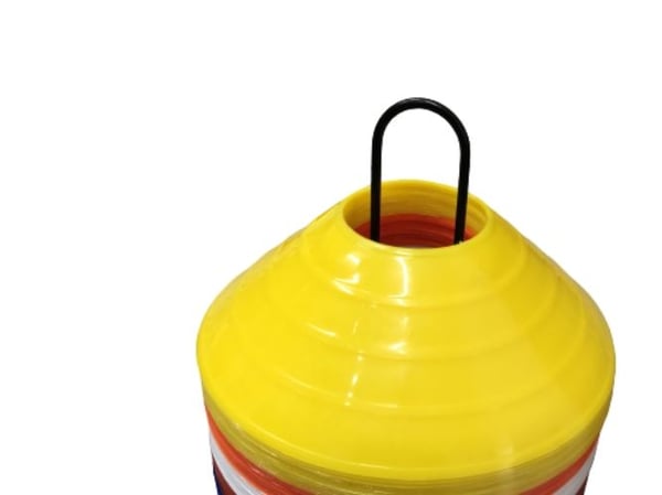 Kina-hatter 5 farger 50 stk inkl. metallholder