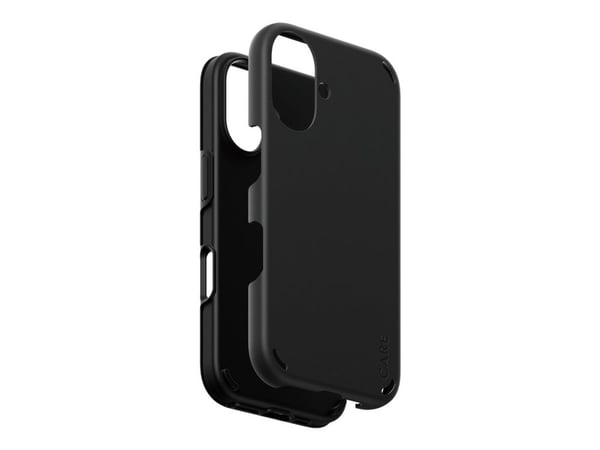 PanzerGlass CARE™ by ® Double Defense Case Black iPhone 16, Suojus, Apple, Apple - iPhone 16, musta