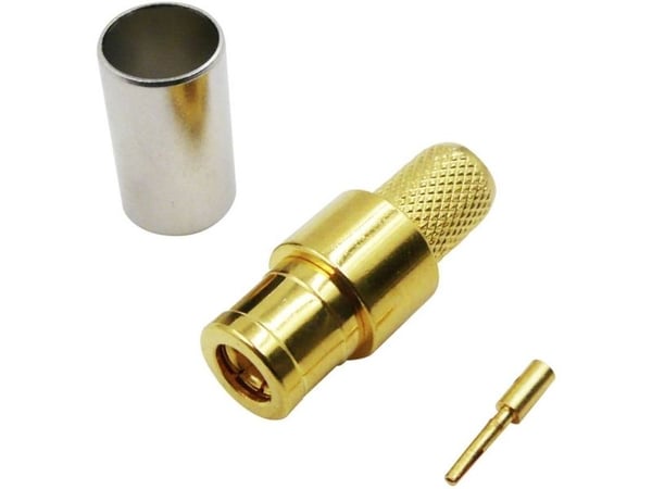 TRU COMPONENTS 5972596 SMB käänteisliitin pistoke, suora 50 ? 1 kpl