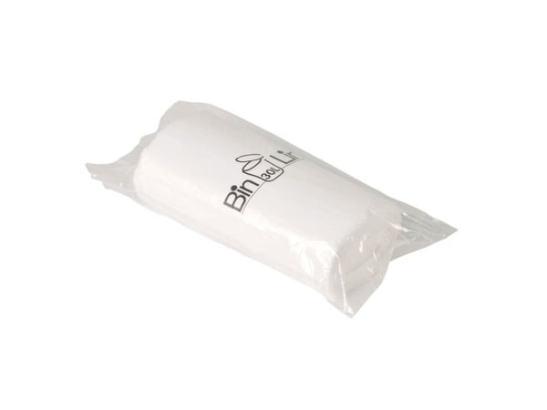 Spandepose med stjernebund, ABENA Bin-Line, 30 l, klar, LLDPE/virgin - (12 stk.)