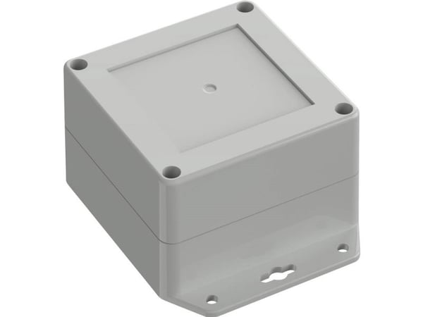 TRU COMPONENTS industrikabinet TC-13865256 6U 121,5 x 91,5 x 60 polykarbonat lysgrå (1 stk)