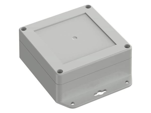 TRU COMPONENTS 6U07111105517 industrikabinett 136,5 x 106,5 x 45 ABS lys grå 1 stk
