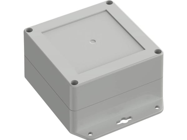 TRU COMPONENTS 6U07111106619 TC-13865288 Industrikabinett 136,5 x 106,5 x 60,1 Polykarbonat Lysegrå 1 stk