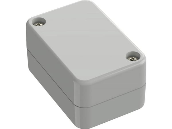 TRU COMPONENTS 6U07060403017 industrikabinett 60 x 40 x 30 ABS lys grå