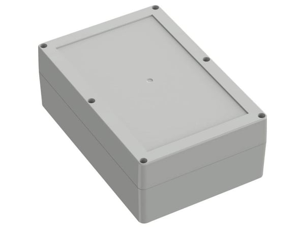 TRU COMPONENTS TC-13865168 industrikabinett 6U07211408119, 209,7 x 139,8 x 75 mm, polykarbonat, lysegrå (1 stk)