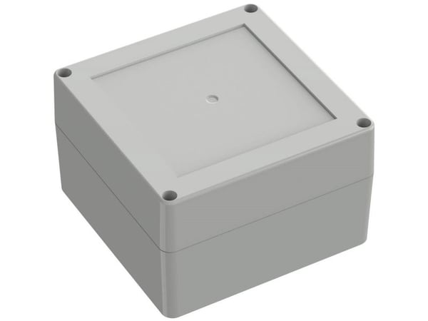 TRU COMPONENTS 6U07121208119 TC-13865120 Industrikabinett 119,9 x 119,9 x 75 Polykarbonat Lysegrå 1 stk