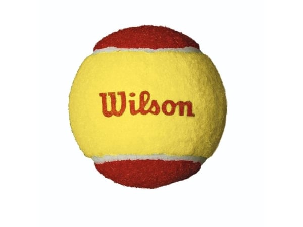 Wilson Starter Red, Rød, Gult, Gummi, 12 stykker, Barn