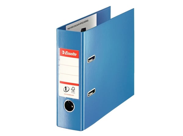 Esselte No.1 Bank spak perm A5 75mm blå (10K167C)