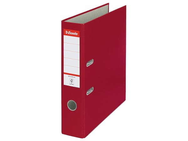 Esselte Economic spak perm A4 75mm burgunder (11276)