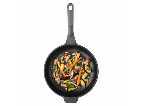 BergHOFF Leo Stone+, Rund, All-bruk panne, Sort, Keramisk, Aluminium, 3 l