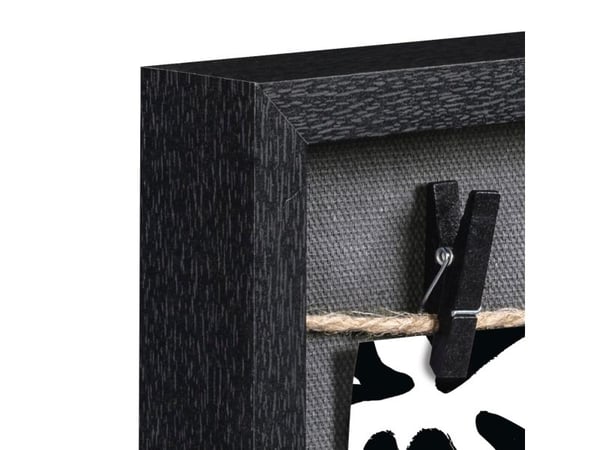 Hama Muro, Enkel bilderamme, MDF, Sort, 16,5 x 21,5 cm, Rektangulær, 215 mm