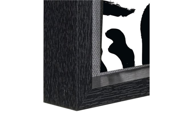 Hama Muro, Enkel bilderamme, MDF, Sort, 16,5 x 21,5 cm, Rektangulær, 215 mm