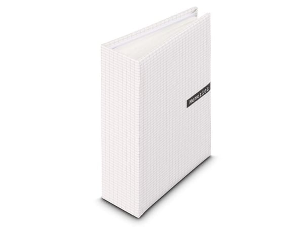 Hama Designline II, Hvit, 100 ark, 100 x 150 mm, Hvit, 100 ark, 125 mm