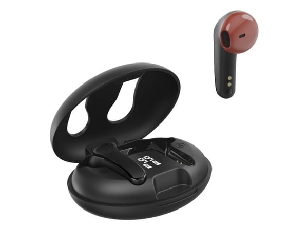 Hama Spirit Unchained, True Wireless Stereo (TWS), 20 - 20000 Hz, Samtaler/musikk, 45 g, Hodesett, Svart