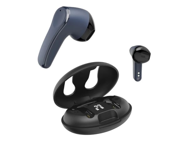 Hama Spirit Unchained, True Wireless Stereo (TWS), Samtaler/musikk, 20 - 20000 Hz, 45 g, Hodesett, Svart, Blå