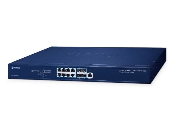 PLANET-verkkolaitteet, Administreret, L3, 5G Ethernet (100/1000/5000), Fuld duplex, jalusta-asennus, 1U