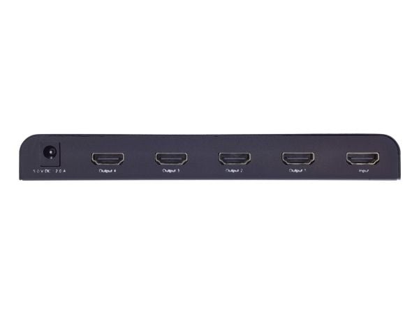 InLine 65010K, HDMI, 4x HDMI, Svart, 3840 x 2160 piksler, 4K Ultra HD, 12 bit