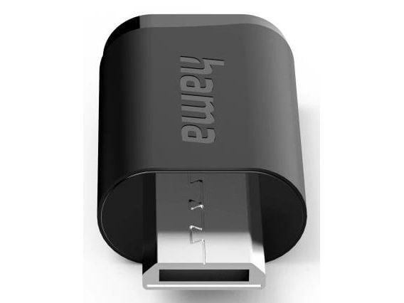 Hama 00201744, USB Type-C, Micro-USB B, Naarasliitin, Musta, Naarasliitin, Urosliitin